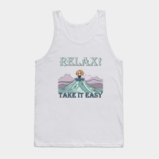 Meditation. Yoga class. Relax Tank Top